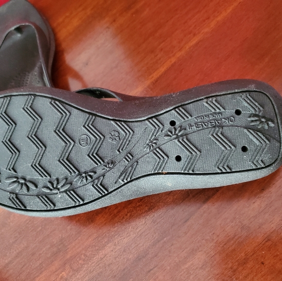 Okabashi Wedge sandal.. M/L NWOT - Picture 3 of 3